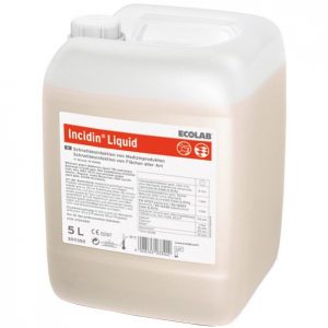 Ecolab INCIDIN LIQUID spray alkoholová dezinfekcia menších plôch a povrchov 5l
