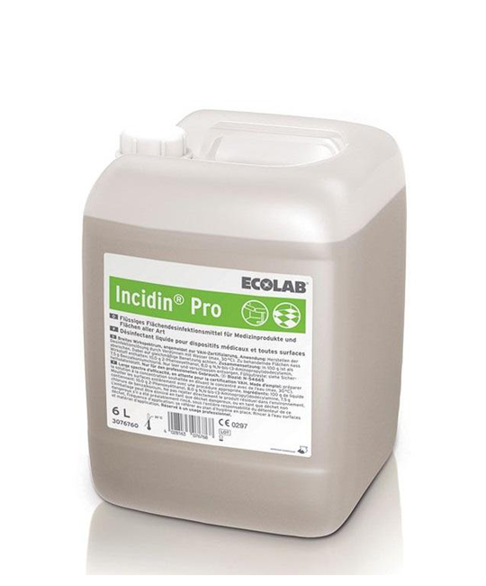 Ecolab INCIDIN PRO Dezinfekcia povrchov bez obsahu aldehydov 6l