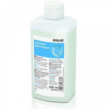 Ecolab SKINMAN SOFT PROTECT Alkoholová dezinfekcia rúk a pokožky 500ml