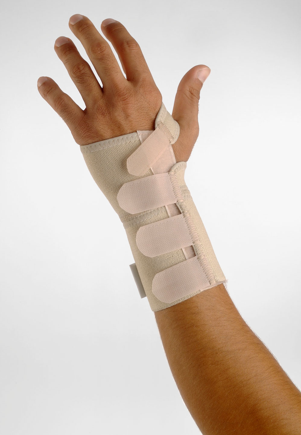 Ortéza na zápästie s hliníkovým držiakom a suchým zipsom – Ľavá ruka