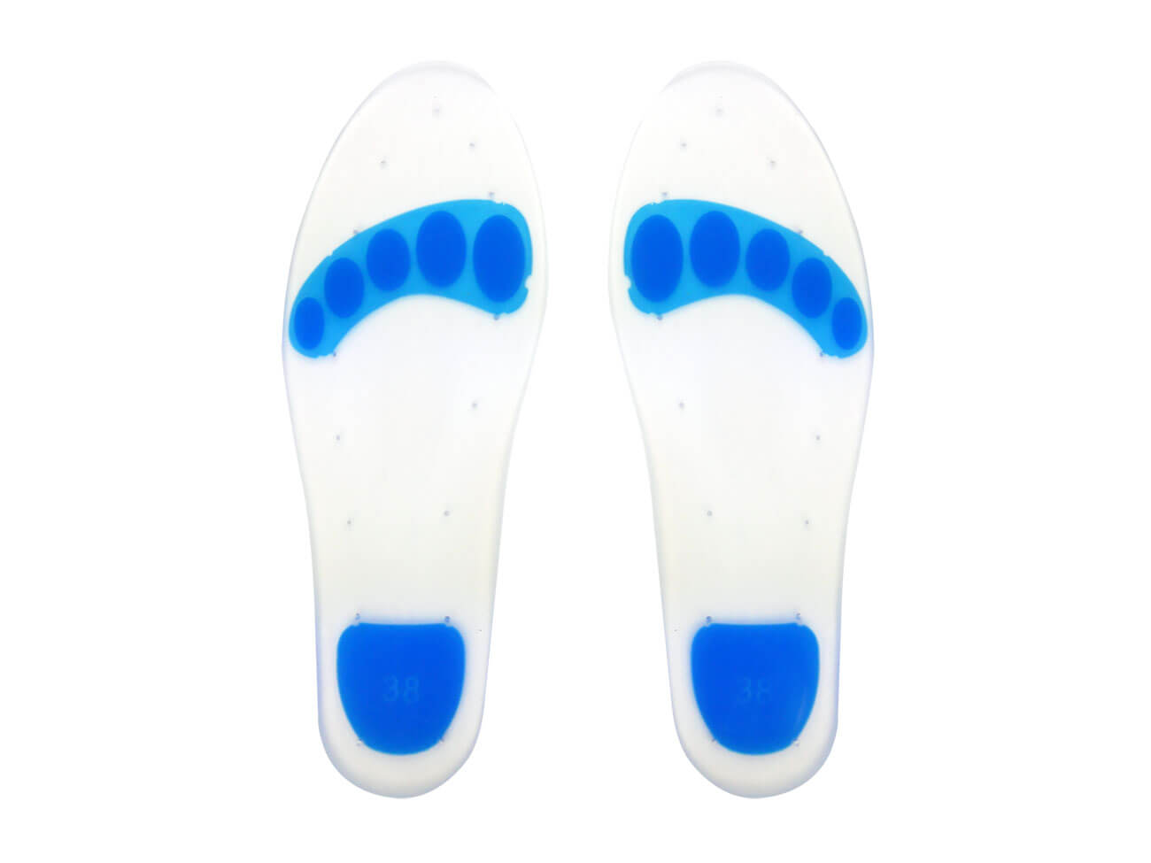 Gélové ortopedické vložky do topánok Hesty Orthopedic