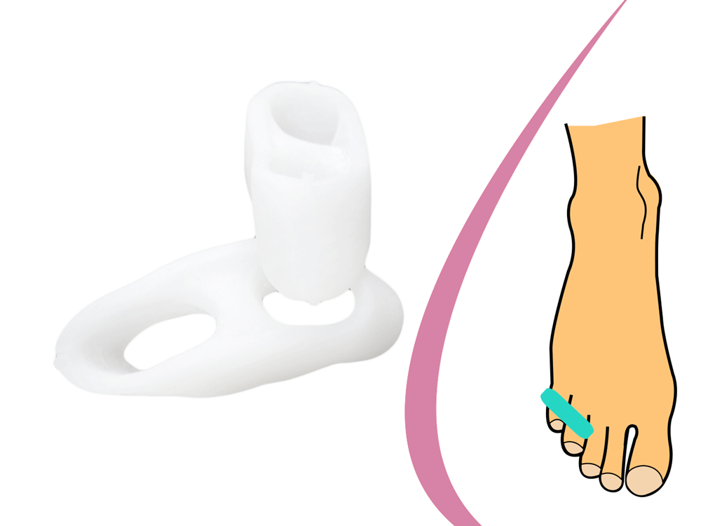 Korektor silikónový na deformované prsty Hesty Orthopedic