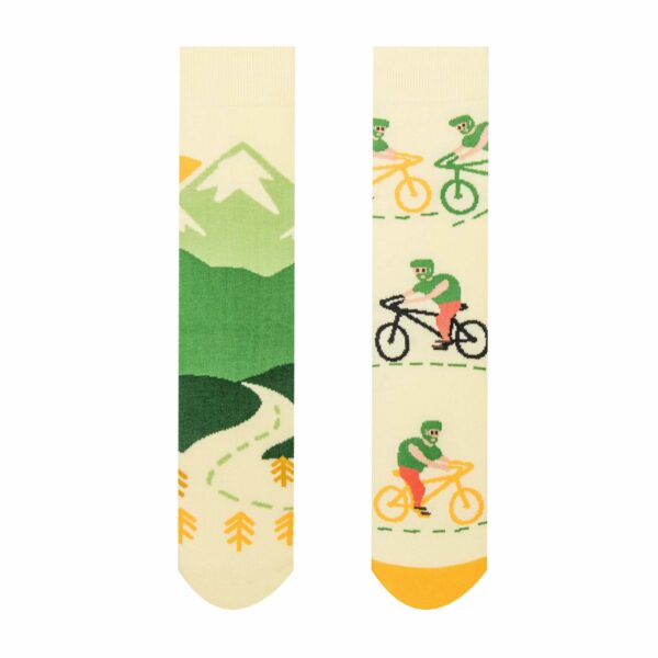 Veselé ponožky Cyklista