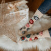 Veselé ponožky Vianočné ornamenty