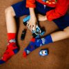 Veselé ponožky Policajné autá – Detské