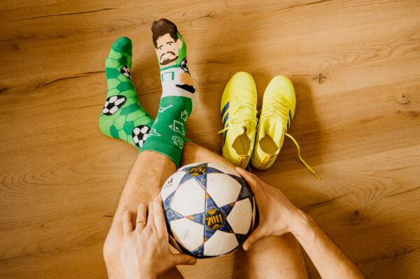 Veselé ponožky Futbalista