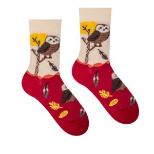 Veselé ponožky Sova