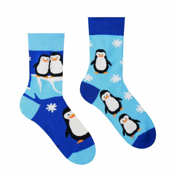Veselé ponožky – Tučniaky detské