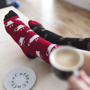 Veselé ponožky Kávopič
