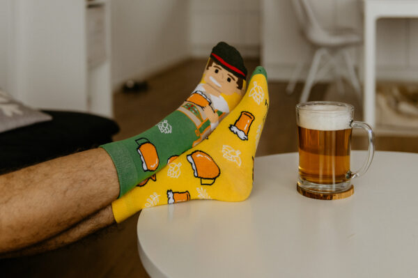 Veselé ponožky Pivár
