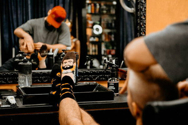 Veselé ponožky Barber