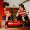 Veselé ponožky Hasič – Detské