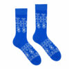 Veselé ponožky Čičman modrý