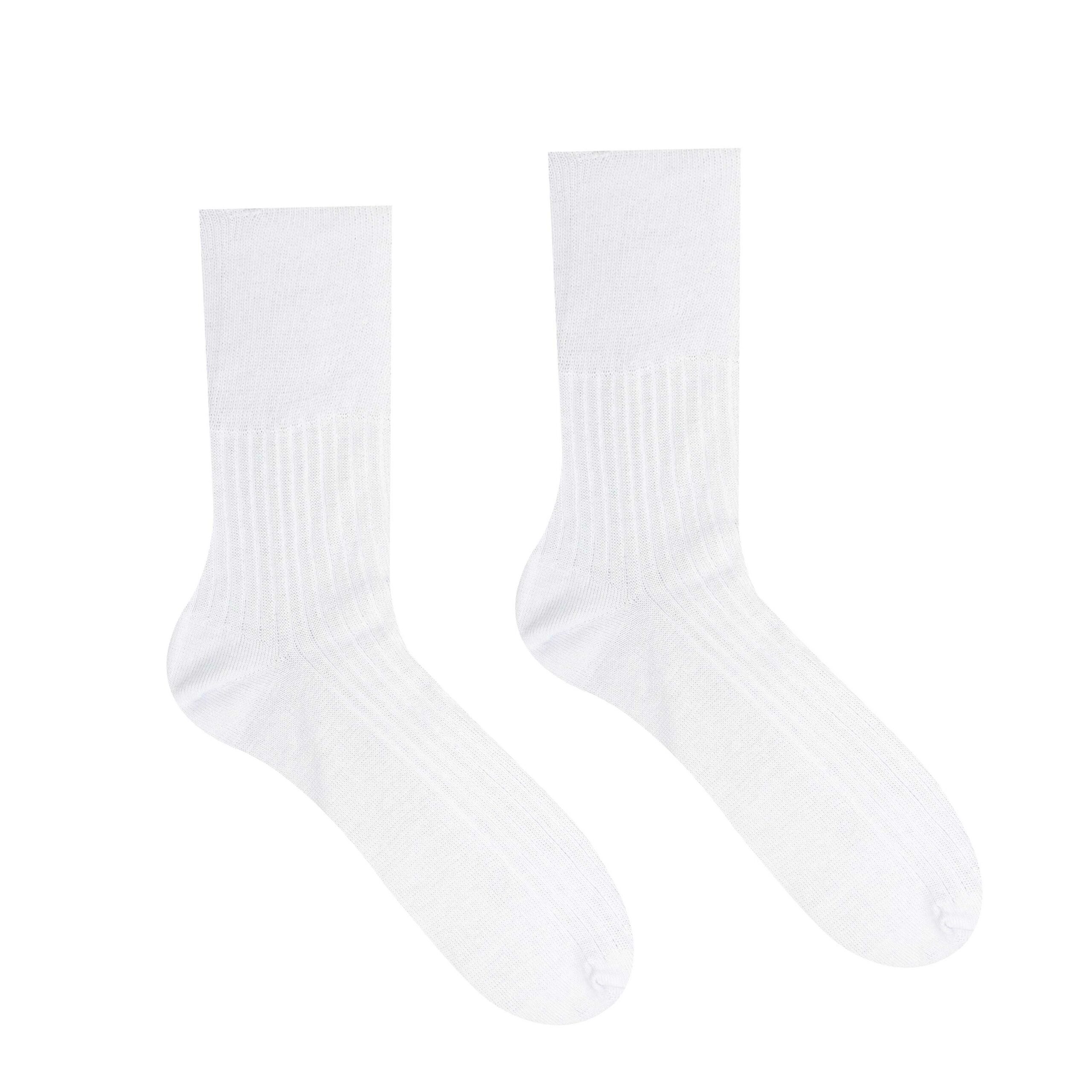 Zdravotné ponožky – biele